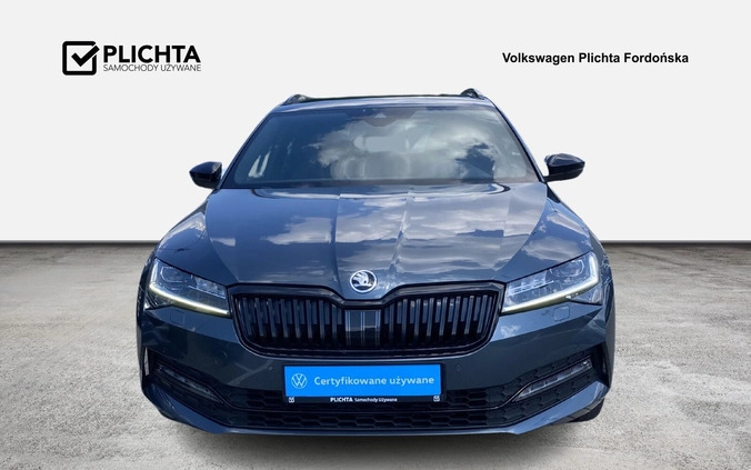 Skoda Superb cena 129900 przebieg: 83554, rok produkcji 2020 z Milanówek małe 742